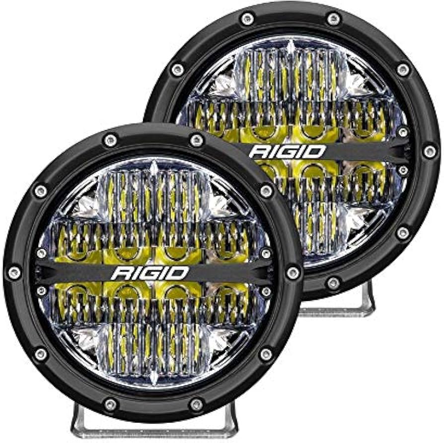 Rigid 360-Series 6" Round LED Spot Light