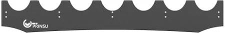 Prinsu Wind Deflector with Lightbar Cutout